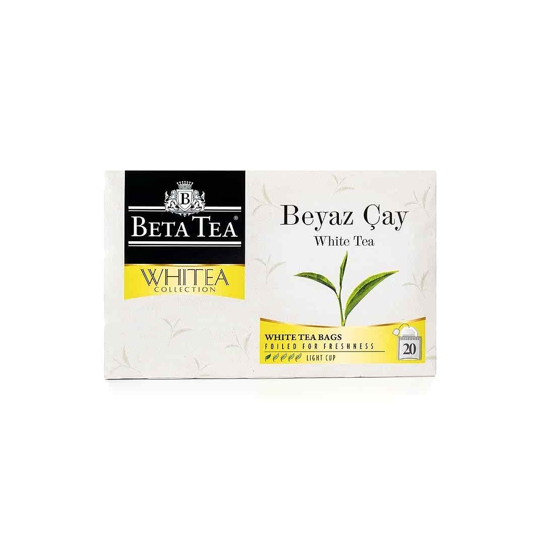 Beyaz Çay Bardak Poşet 20’li - Beta