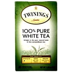 %100 Pure White Tea Beyaz Çay  (Bardak Süzen) 20x2 gr - Twinings